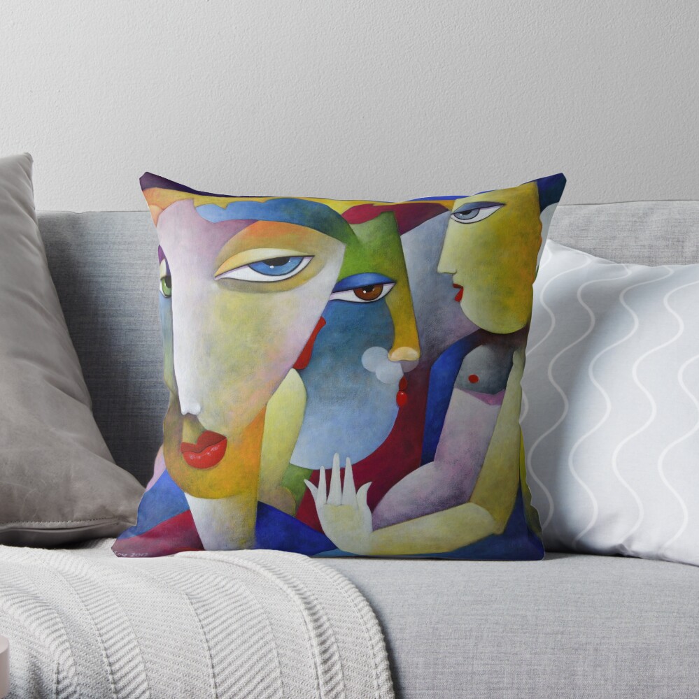 Item preview, Throw Pillow designed and sold by JohnNoy.