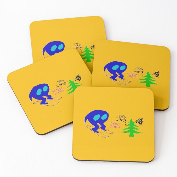 Item preview, Horace goes Skiing (Loading Screen) designed and sold by RetroTrader.