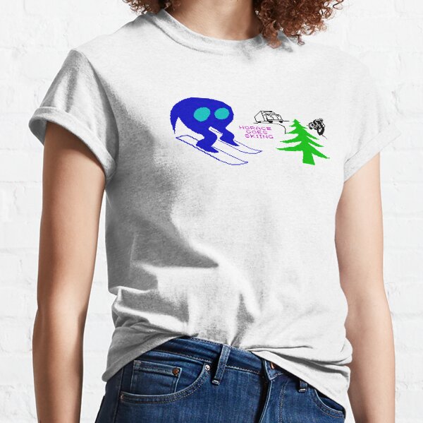Horace goes Skiing (Loading Screen) Classic T-Shirt