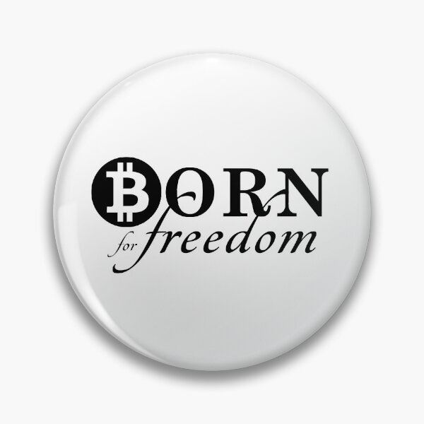 Item preview, Bitcoin born for freedom - crypto designed and sold by torti2000.