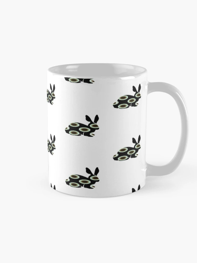 Thumbnail 3 of 6, Coffee Mug, Pattern Rabbit designed and sold by majeed10.
