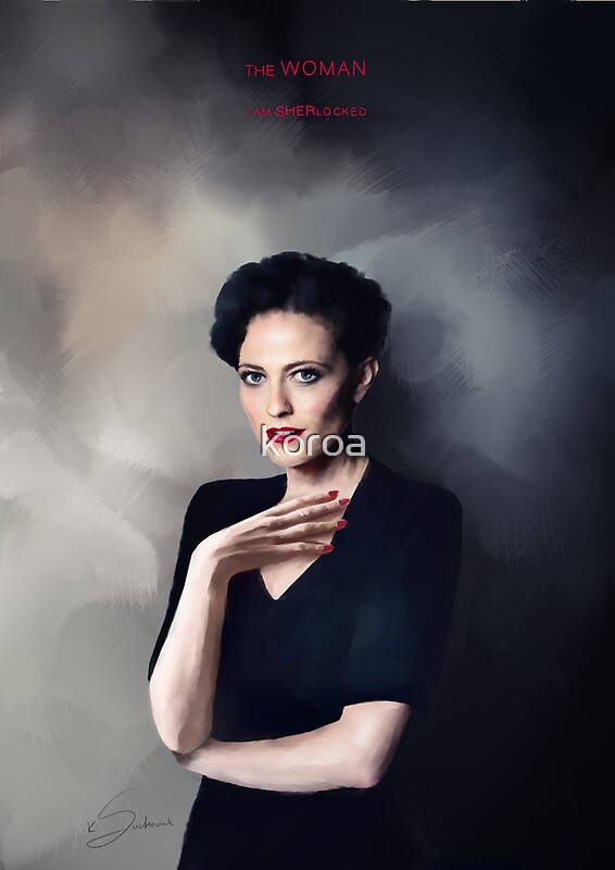 "Irene Adler portrait" by koroa | Redbubble