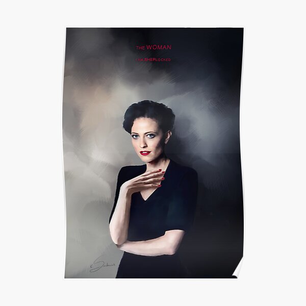 Irene Adler portrait Poster