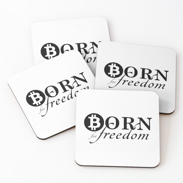 Item preview, Bitcoin born for freedom - crypto designed and sold by torti2000.