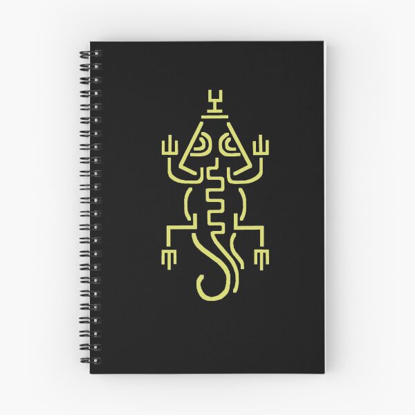 Item preview, aztec lizard illustration designed and sold by sami123456.
