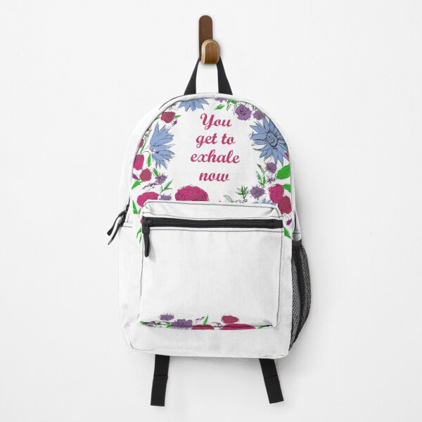 Item preview, Exhale Now - Bi Flag- Flowers designed and sold by brainbag.
