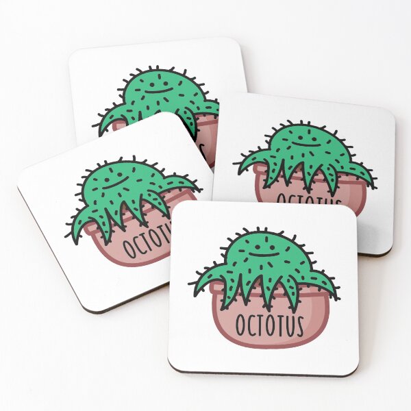 Item preview, Funny octopus as a cactus designed and sold by spontania.