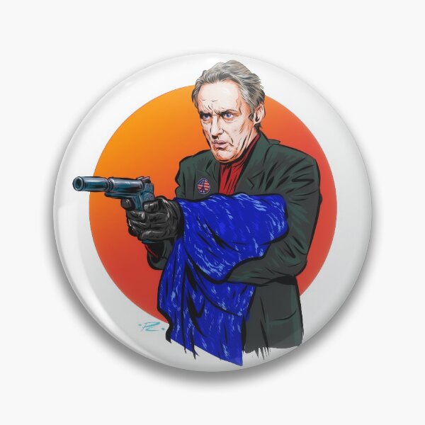 Artikelvorschau, Dennis Hopper – Eine Illustration von Paul Cemmick entworfen und verkauft von TIGERDAVER.