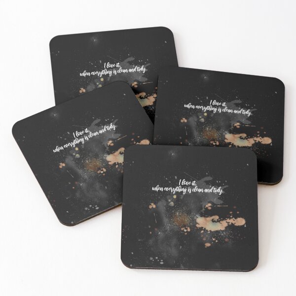 Item preview, clean tidy and messy dirty - irony designed and sold by MadandMean.