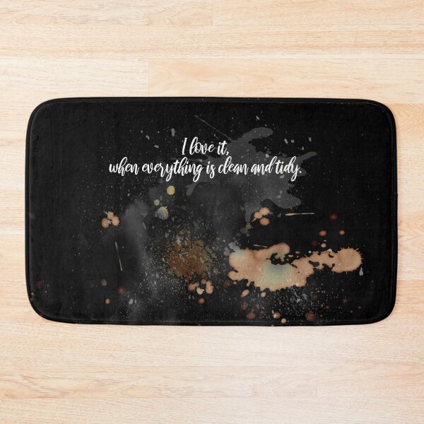 Item preview, clean tidy and messy dirty - irony designed and sold by MadandMean.