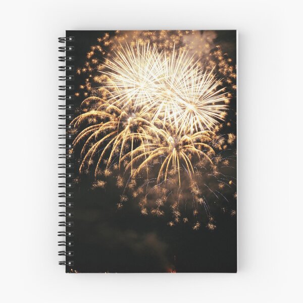 Item preview, Golden Fireworks at the Lake designed and sold by artjuniverse.