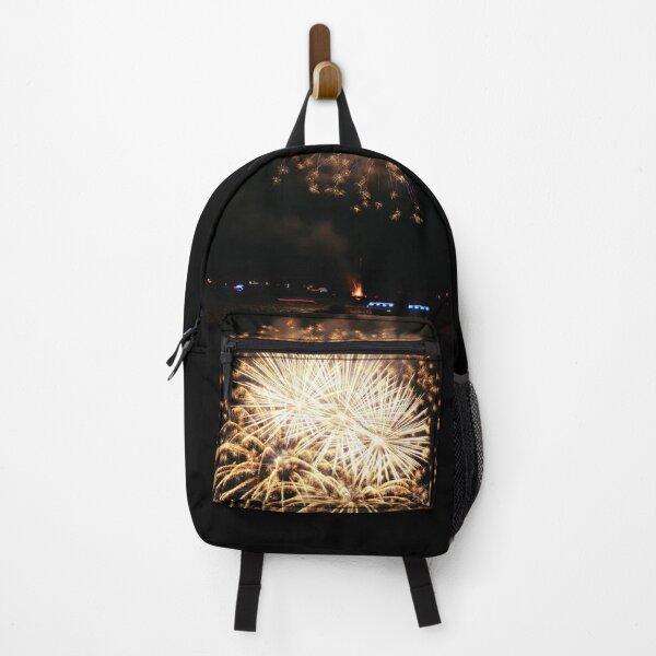 Item preview, Golden Fireworks at the Lake designed and sold by artjuniverse.