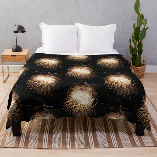 Item preview, Golden Fireworks at the Lake designed and sold by artjuniverse.