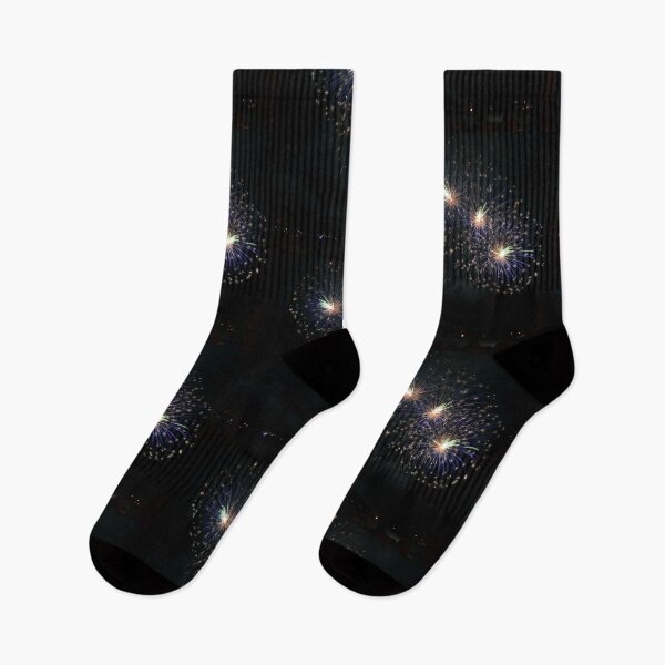 Item preview, Triplet Fireworks at the Lake designed and sold by artjuniverse.
