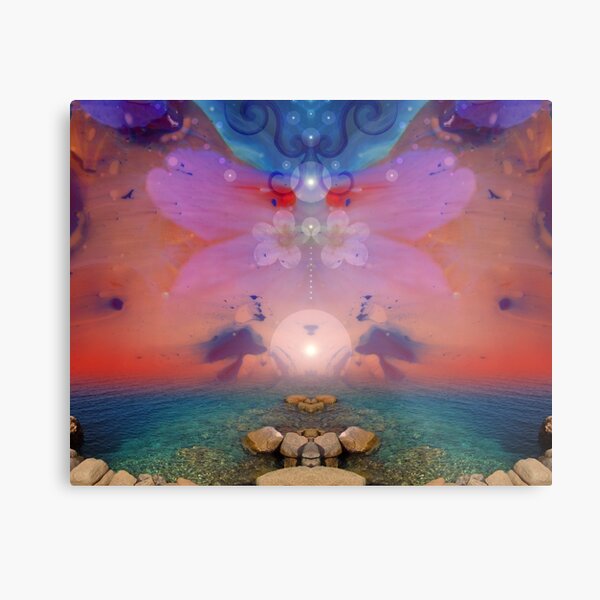 Daybreak - surreal landscape Metal Print