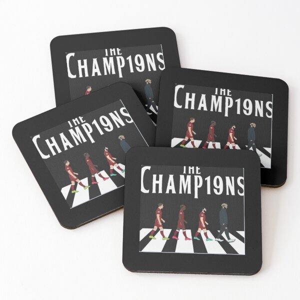 Liverpool - Le champion Dessous de verre (lot de 4)