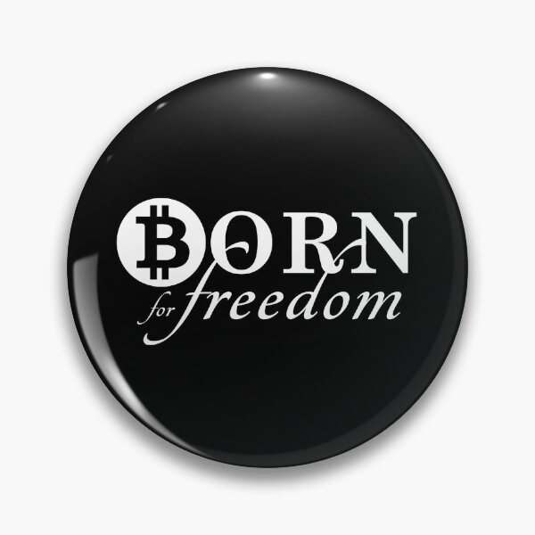 Item preview, Bitcoin born for freedom - crypto designed and sold by torti2000.