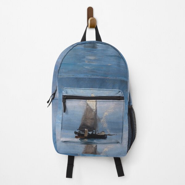 Item preview, Carl Locher - Fishing cutters in the moonlit night designed and sold by vakashop.