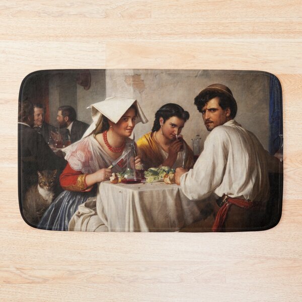 Item preview, Carl Bloch - In a Roman Osteria designed and sold by vakashop.