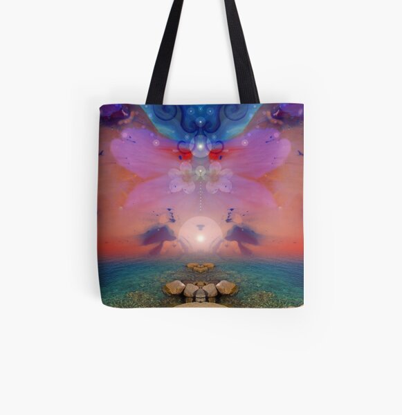 Daybreak - surreal landscape All Over Print Tote Bag