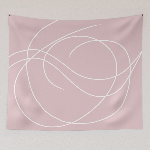 Item preview, Pink and white swirls designed and sold by HTPOP.