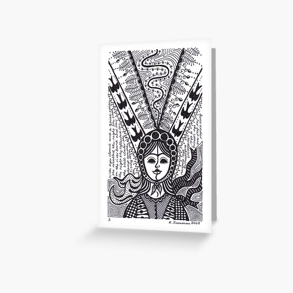 babushka 3 Greeting Card
