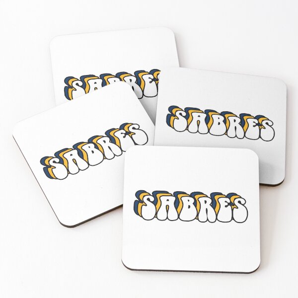 Item preview, Buffalo Sabres Three Color Bubble Letters designed and sold by gracesgraphics.