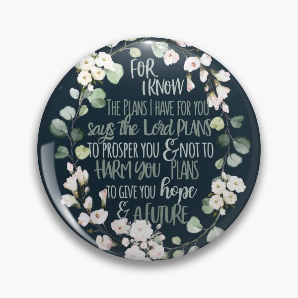 Item preview, Jeremiah 29:11 For I Know the Plans I Have for You - Christian Wreath Design designed and sold by palmsandprints2.