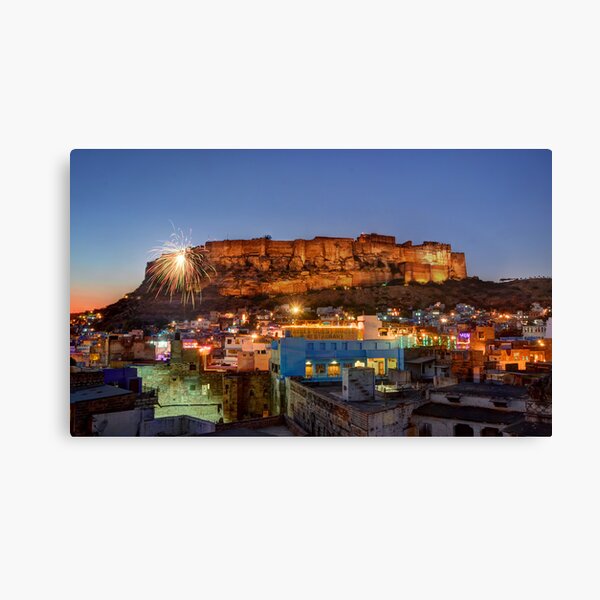 Mehrangarh Fort, Jodphur Canvas Print