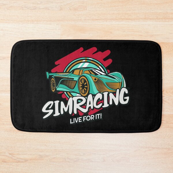 Item preview, Simracing - Live For It! designed and sold by MoonsmileProd.