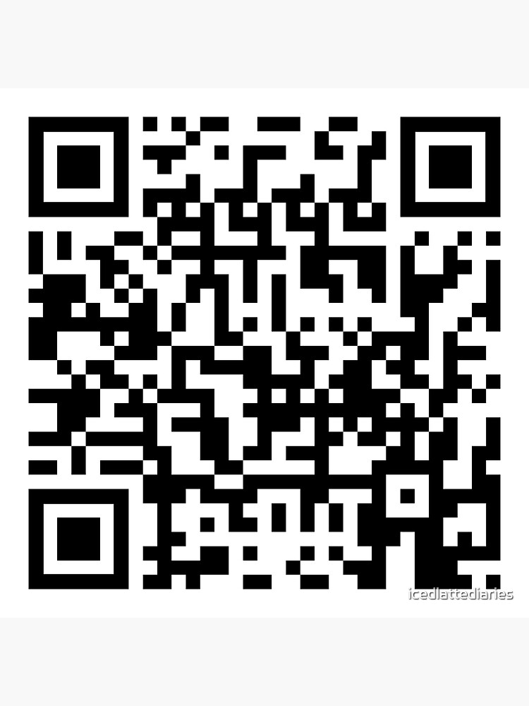 Thumbnail 3 of 3, Sticker, JJ "Housekeeping" QR Code designed and sold by hiciarra.