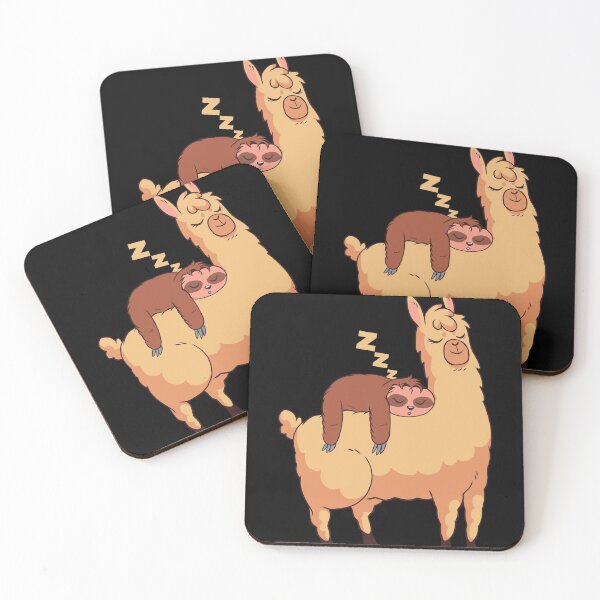 Item preview, Cute Sloth And Llama designed and sold by DavinciStore21.