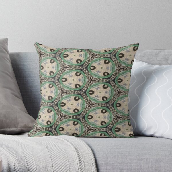 Cucumber Lime Throw Pillow