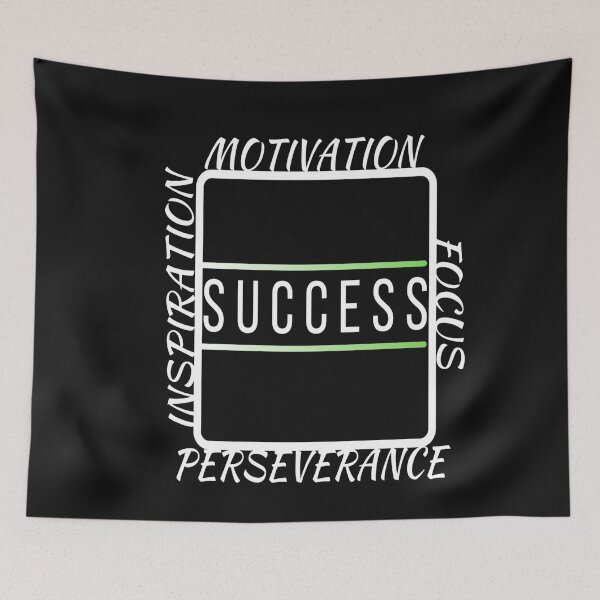 Item preview, Success Equals Focus, Motivation, Inspiration and Perseverance designed and sold by SharpThreadZ.