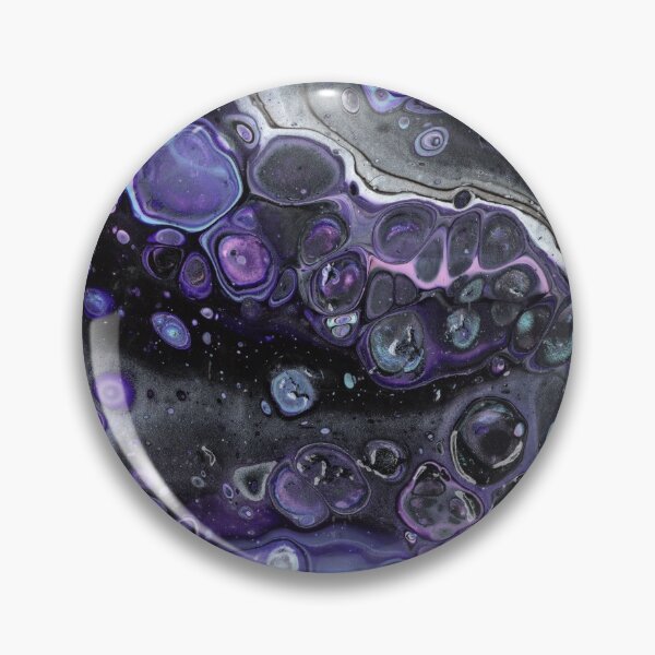 Item preview, "Bubbly Space" Fluid Art Painting designed and sold by peonypours.