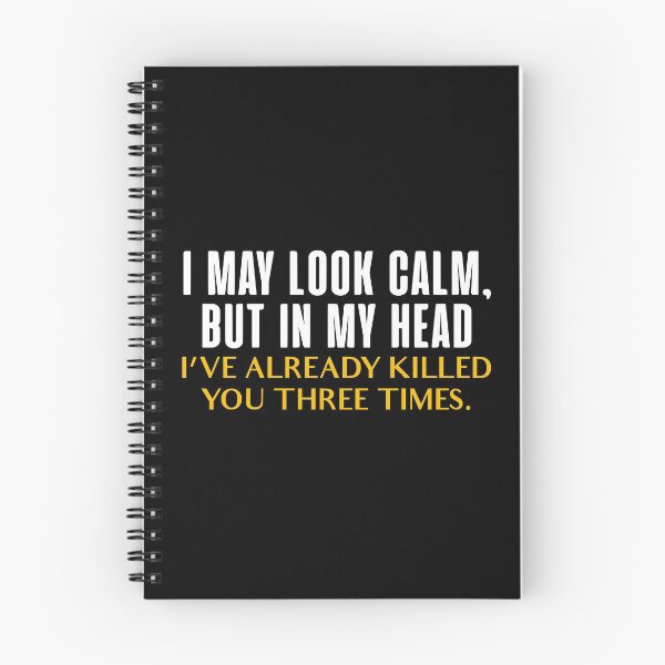 Item preview, I May Look Calm Funny Anger Management  designed and sold by JackCurtis1991.