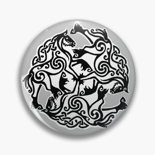 Item preview, Celtic horses - trinity designed and sold by Skeggja.