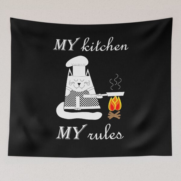 Item preview, Cute cartoon chef cat designed and sold by Fluffpotsdesign.