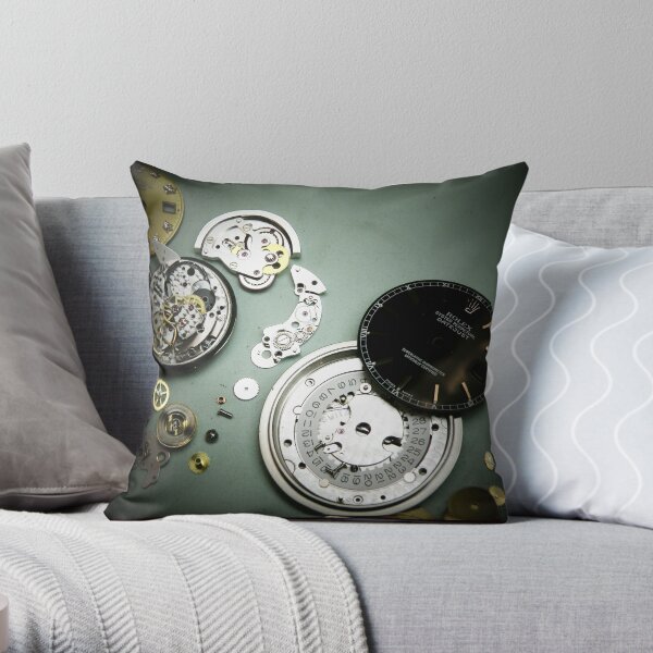 ROLEX movement Throw Pillow