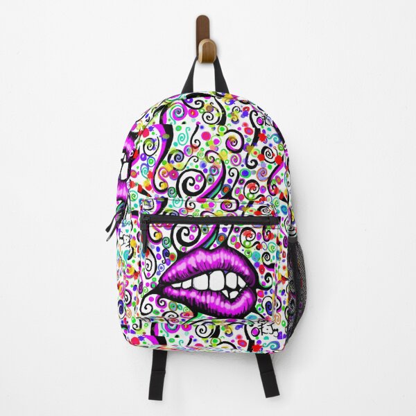 Item preview, Purple Lips Face Mask designed and sold by jaggerstudios.