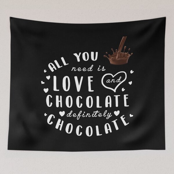 Item preview, All you need is love and chocolate designed and sold by Dieowl.