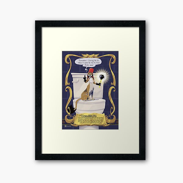 Urmahlullu Framed Art Print