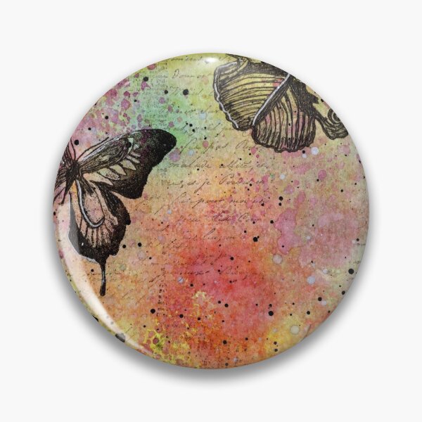 Item preview, Butterfly Art Journal Mixed Media Design designed and sold by peonypours.