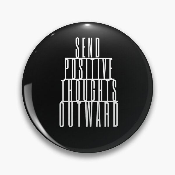 Item preview, Send Positive Thoughts Outward designed and sold by SharpThreadZ.