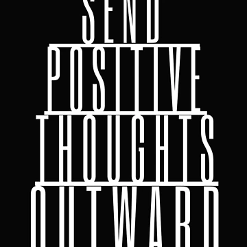 Artwork thumbnail, Send Positive Thoughts Outward by SharpThreadZ