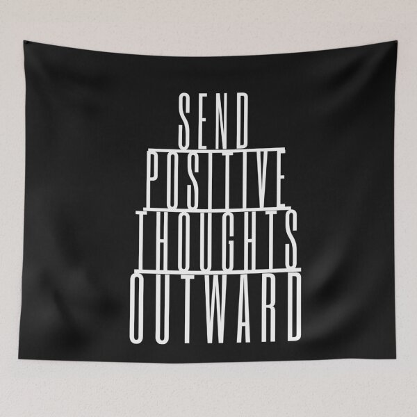 Item preview, Send Positive Thoughts Outward designed and sold by SharpThreadZ.