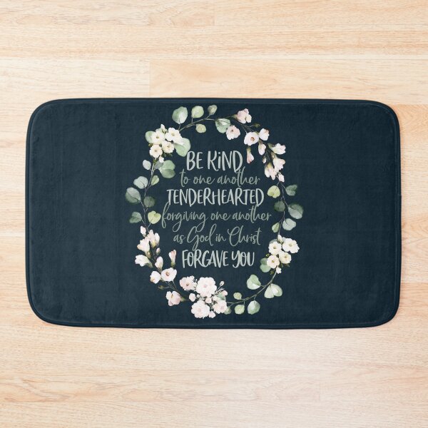 Item preview, Ephesians 4:32 Be Kind to One Another - Christian Wreath Design designed and sold by palmsandprints2.
