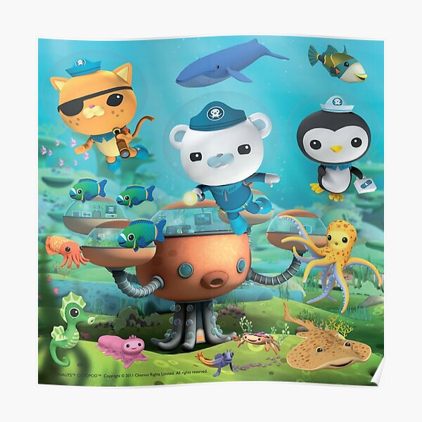 Octonauts Crew Poster