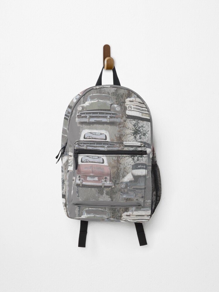 Thumbnail 1 of 3, Backpack, Oldtimer Komposition designed and sold by Againstallodds.