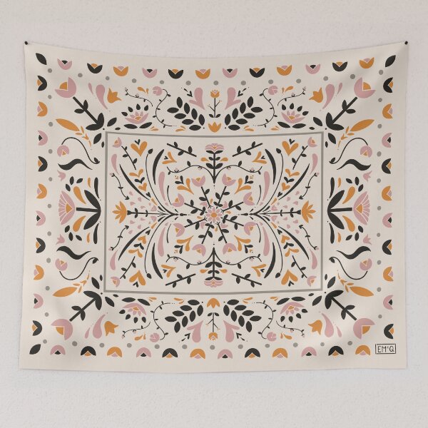 Item preview, Scandi floral designed and sold by ElyseMcQ.